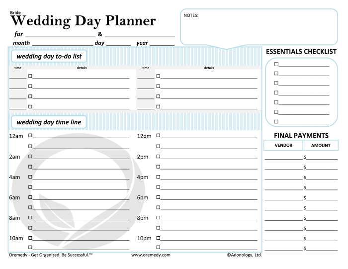 daily planner pdf. free printable day planner